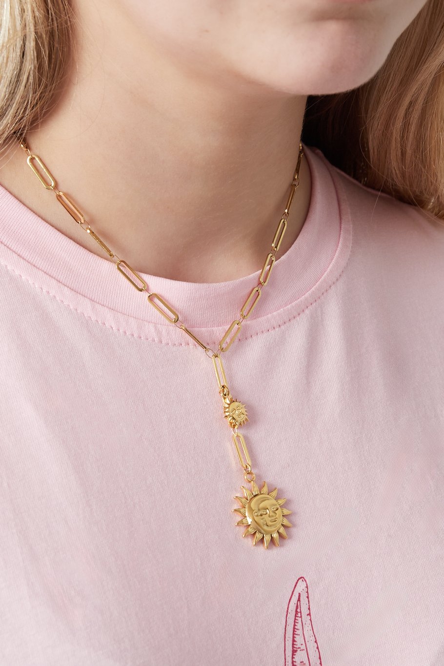 Double Sun Necklace h5Picture2